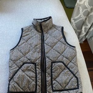 Jcrew houndstooth vest 00